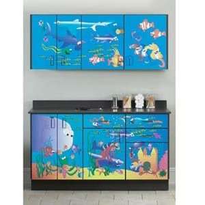 Ocean Commotion“ Base & Wall Cabinets