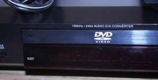 Panasonic DVD/CD Player w/Remote 192Khz/24 bit Audio D/A Converter 