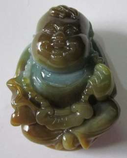 Chinese Jadeite Jade Carving Kid Statue  