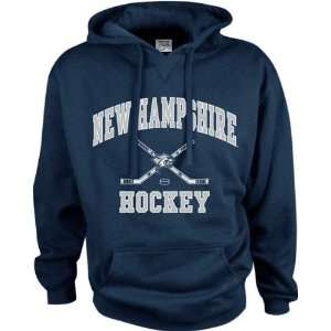 New Hampshire Wildcats Perennial Hockey Hooded Sweatshirt 