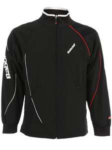 Babolat Tennis Clothing Boy Junior Warm Up Jacket Black  