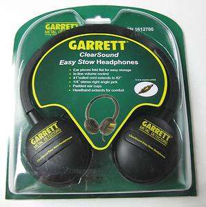 Garrett™ ClearSound Easy Stow Headphones with In Line Volume for 