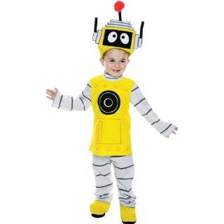    Childs Robot Halloween Costume (Size Small 4 6) Toys & Games