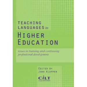  Teaching Languages in Higher Education (9781902031859 