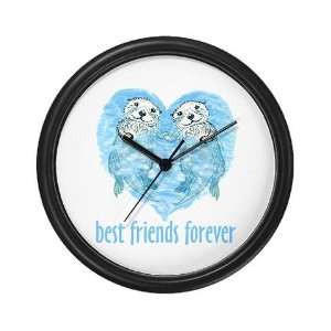  best friends forever Art Wall Clock by 