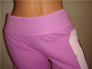 Victorias Secret NWT LOVE PINK 1986 Vintage Flare Sweatpants sz S New 