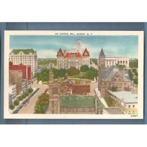  Postcard Capitol Hill Albany NY 