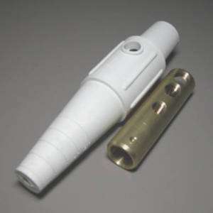 Camlock connector, cam female link white  