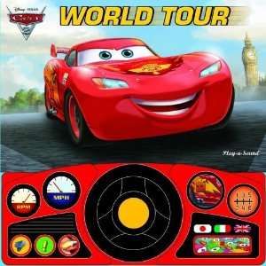  Disney Pixar Cars 2: World Tour [Board book]: Editors of 