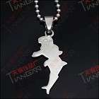 New Design Fashion Stainless Steel womens Mermaid Necklace Pendant