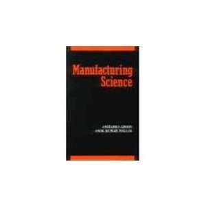  Manufacturing Science (9788185095851) Books