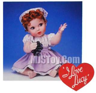 NIB I Love Lucy Premier Vinyl Baby Doll Collection  