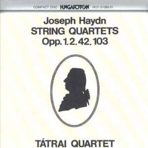  Haydn: String Quartets Opp. 1, 2, 42, 103: Joseph Haydn 