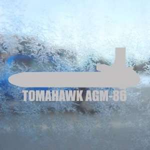  TOMAHAWK AGM 86 Gray Decal Military Soldier Car Gray 