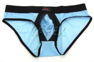 Sexy Men’s WJ smooth Underwear Briefs Shorts enhance pouch Size S M 