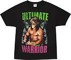 THE ULTIMATE WARRIOR Darkness WWE WWF t tee Shirt NEW