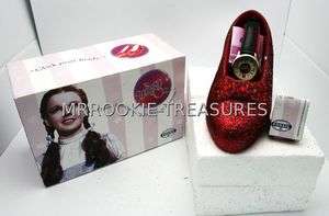 LE FOSSIL LTD ED THE WIZARD OF OZ WATCH & RED SHOE NEW  