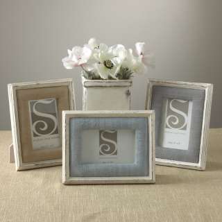 Shabby Distressed Wood Photo Frame 4X6   3 Colors Avail. New  