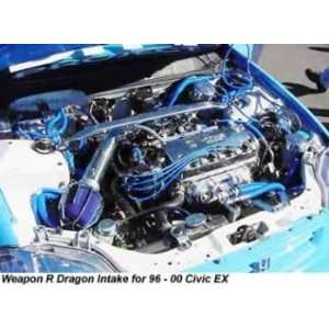   00 Honda Civic EX / HX air intake kit 801127101 by Weapon R ColorBlue