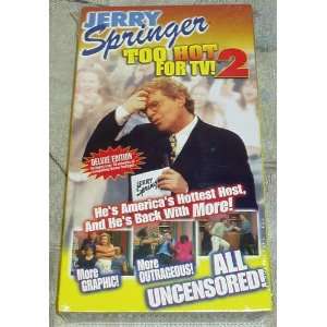   Too Hot/Bad Boys Combo Pack [VHS] Jerry Springer Show Movies & TV