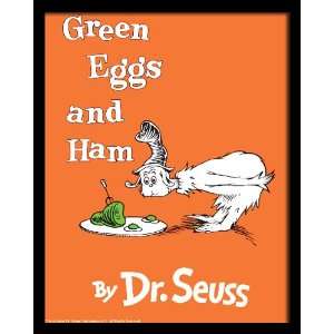 Green Eggs and Ham Classic Book Cover, 8 x 10 Poster Print 