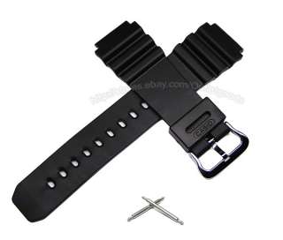 22mm Diver Rubber Watch Band Strap fits Casio AMW 320 AMW 330 AD 520 