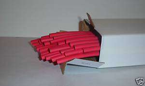 Red Adhesive Lined 3/8 ID 3:1 Heat Shrink Tubing  