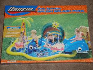 Banzai Baby Sprinkles Splish Splash Pool  