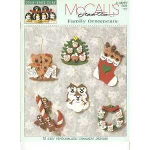 McCalls Creates Family Ornaments (oven bake clay) (No. 14255) Amy 