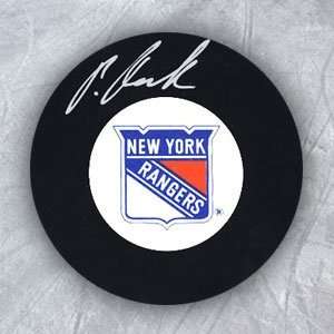  PAVEL BURE New York Rangers SIGNED Hockey Puck: Sports 