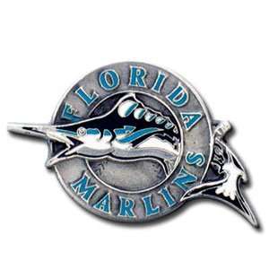 Team Logo MLB Pin   Florida Marlins:  Sports & Outdoors