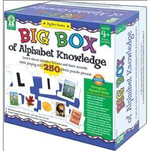   value Big Box Of Alphabet Knowledge By Carson Dellosa: Toys & Games