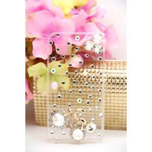   Bling Case for Iphone 4 / 4s Cute Bicycle Cell Phones & Accessories