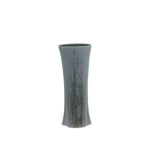 18 Grey Ceramic Vase with Fall Season Tree Finish:  Home 