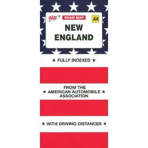  AAA Map New England Multiple Scale (AAA Road Map 