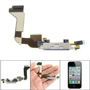  Gino Replacement Charge Data Port Flex Cable for iPhone 4 