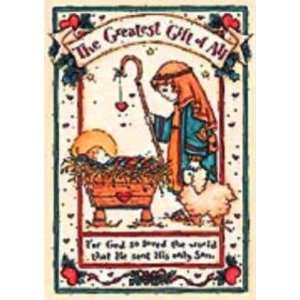 The Greatest Gift of All (Abbey Press 1503 0T) Christmas Card  