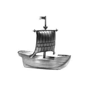   Viking Ship Die Cast Pencil Sharpener in Colorful Printed Box Office