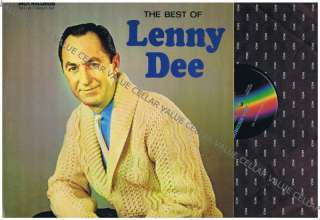 LP RECORD   BEST OF LENNY DEE JAZZ HAMMOND ORGAN VINYL  