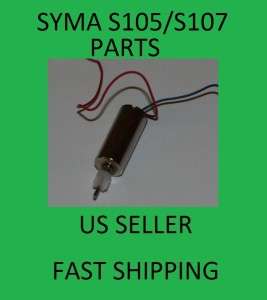 Motor B for RC Helicopter Syma S105/S107 17 Spare Parts  