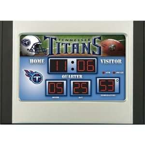  Tennessee Titans Scoreboard Clock: Sports & Outdoors