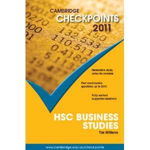   2011 (Cambridge Checkpoints) (9780521183567) Tim Williams Books
