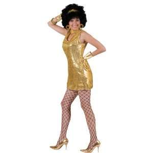  Solid Gold Disco Dress Toys & Games