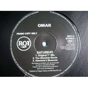  OMAR Saturday UK 12 promo Omar Music
