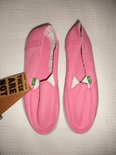 Sanuk June Bug Pink Womens Size US 9 BRAND NEW RRP $90  