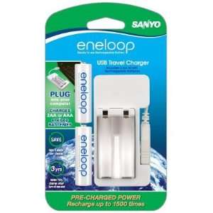  Sanyo 1500 eneloop Pre Charged Rechargeable Batteries w 