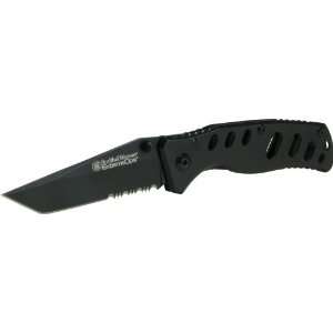 Smith & Wesson CK10S Extreme Ops Liner Lock Folder With Black Coated 