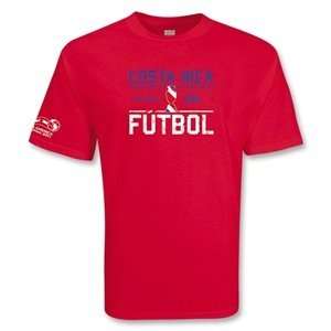 Euro 2012   Costa Rica Copa America 2011 Soccer T Shirt (red):  