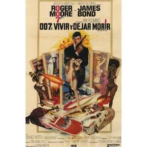  James Bond Live and Let Die Poster [11 x 17]