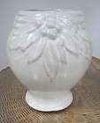 white mccoy vase  
